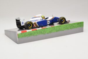 Williams FW16 Renault #2 A. Senna San Marino GP 1994 Minichamps 1:18 543941833 Metal - imaginea 3 din 7