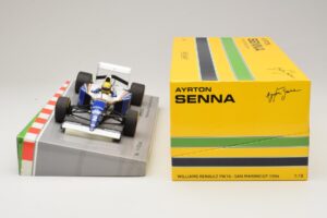 Williams FW16 Renault #2 A. Senna San Marino GP 1994 Minichamps 1:18 543941833 Metal - imaginea 7 din 7