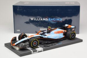 Williams Racing FW45 #2 L. Sargeant Singapore GP 2023 Minichamps 1:18 117231602 Metal - imaginea 6 din 7
