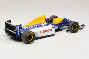 Williams Renault FW15C #0 D. Hill 1993 Minichamps 1:18 180930000 Metal - imaginea 2 din 7