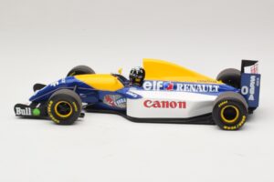 Williams Renault FW15C #0 D. Hill 1993 Minichamps 1:18 180930000 Metal - imaginea 3 din 7