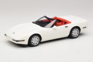 Chevrolet Corvette C4 Cabriolet Arctic White GT Spirit 1:18 GT580 Rășină