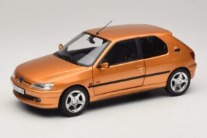 Peugeot 306 S16 Blaze Yellow Norev 1:18 184940 Metal