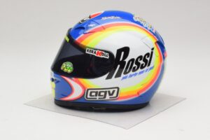 Cască AGV V. Rossi MotoGP Sepang 2005 Minichamps 1:2 327050066 Metal - imaginea 2 din 8