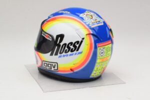 Cască AGV V. Rossi MotoGP Sepang 2005 Minichamps 1:2 327050066 Metal - imaginea 3 din 8