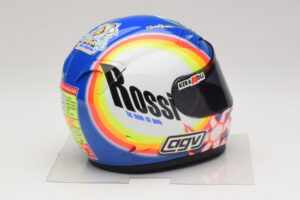 Cască AGV V. Rossi MotoGP Sepang 2005 Minichamps 1:2 327050066 Metal - imaginea 5 din 8