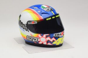 Cască AGV V. Rossi MotoGP Sepang 2005 Minichamps 1:2 327050066 Metal - imaginea 6 din 8