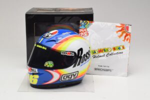 Cască AGV V. Rossi MotoGP Sepang 2005 Minichamps 1:2 327050066 Metal - imaginea 7 din 8