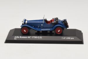 Alfa Romeo 6C 1750 G.S. Albastru Minichamps 1:43 400120431 Metal