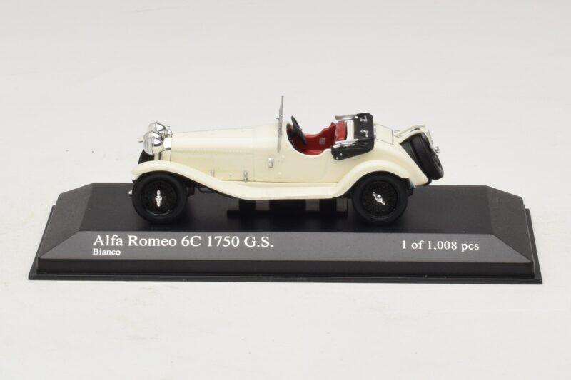 Alfa Romeo 6C 1750 G.S. Alb Minichamps 1:43 400120430 Metal