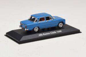Alfa Romeo Giulia 1600 Albastru Maxichamps 1:43 940120900 Metal - imaginea 2 din 5