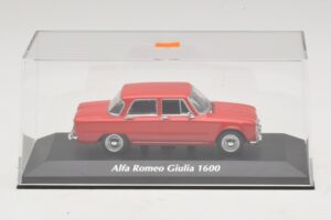 Alfa Romeo Giulia 1600 Roșu Maxichamps 1:43 940120901 Metal - imaginea 4 din 5