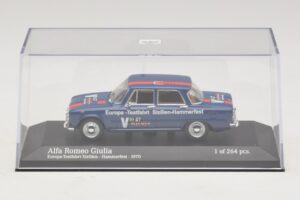 Alfa Romeo Giulia Europa-Testfahrt Sizilien-Hammerfest Minichamps 1:43 400120905 Metal - imaginea 4 din 5