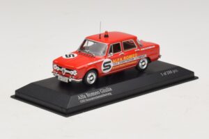 Alfa Romeo Giulia ONS Rennstreckensicherung 1973 Minichamps 1:43 400120994 Metal - imaginea 2 din 5