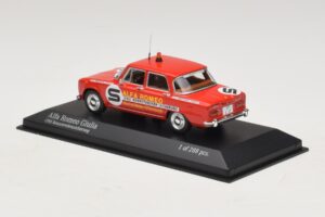 Alfa Romeo Giulia ONS Rennstreckensicherung 1973 Minichamps 1:43 400120994 Metal - imaginea 3 din 5