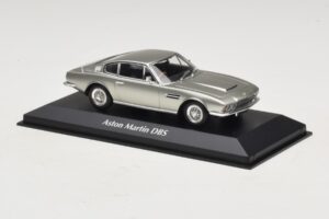 Aston Martin DBS Argintiu Maxichamps 1:43 940137600 Metal - imaginea 3 din 5