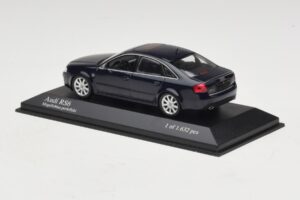 Audi RS6 C5 Albastru Metalizat Minichamps 1:43 400011702 Metal - imaginea 3 din 5