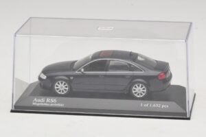 Audi RS6 C5 Albastru Metalizat Minichamps 1:43 400011702 Metal - imaginea 4 din 5