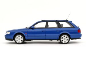 Audi S6 Plus C4 Avant Nogaro Blue Pearl Otto 1:18 OT1234 Rășină - imaginea 3 din 5
