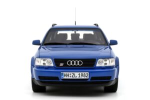 Audi S6 Plus C4 Avant Nogaro Blue Pearl Otto 1:18 OT1234 Rășină - imaginea 4 din 5