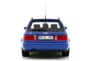 Audi S6 Plus C4 Avant Nogaro Blue Pearl Otto 1:18 OT1234 Rășină - imaginea 5 din 5