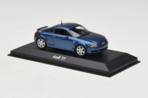 Audi TT 8N Albastru Metalizat Maxichamps 1:43 940017220 Metal - imaginea 3 din 5