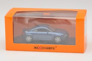 Audi TT 8N Albastru Metalizat Maxichamps 1:43 940017220 Metal - imaginea 5 din 5
