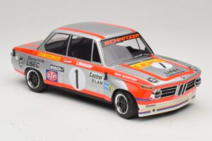 BMW 2002 Ti #1 Team Leru S. Manhalter 1000km Osterreichring Winner 1974 Minichamps 1:18 155742601 Metal - imaginea 4 din 6