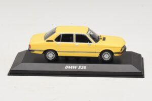 BMW 520 E12 Galben Maxichamps 1:43 940023001 Metal
