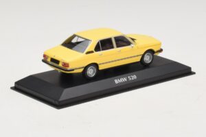 BMW 520 E12 Galben Maxichamps 1:43 940023001 Metal - imaginea 2 din 5