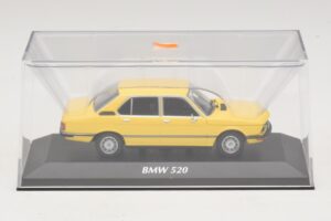 BMW 520 E12 Galben Maxichamps 1:43 940023001 Metal - imaginea 4 din 5