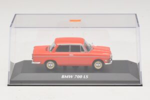 BMW 700 LS Roșu Maxichamps 1:43 940023701 Metal - imaginea 4 din 5