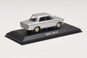 BMW 700 LS Argintiu Maxichamps 1:43 940023700 Metal - imaginea 2 din 5
