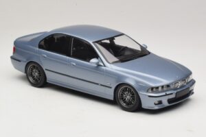 BMW M5 E39 Silverstone Blue Metallic KK-Scale 1:18 KKDC181622 Metal - imaginea 4 din 6
