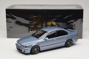 BMW M5 E39 Silverstone Blue Metallic KK-Scale 1:18 KKDC181622 Metal - imaginea 6 din 6