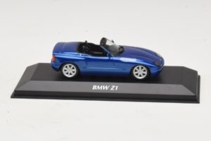 BMW Z1 E30 Albastru Metalizat Maxichamps 1:43 940020101 Metal