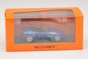 BMW Z1 E30 Albastru Metalizat Maxichamps 1:43 940020101 Metal - imaginea 5 din 5