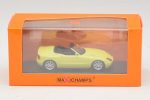 BMW Z1 E30 Galben Maxichamps 1:43 940020100 Metal - imaginea 5 din 5