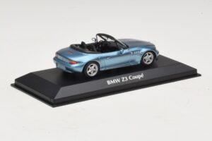 BMW Z3 Albastru Maxichamps 1:43 940024331 Metal - imaginea 2 din 5