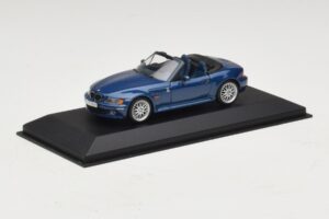 BMW Z3 E36/7 1.8 M Package Albastru Cutie De Înlocuire Minichamps 1:43 80429411714-R1 Metal - imaginea 2 din 5