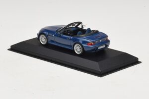 BMW Z3 E36/7 1.8 M Package Albastru Cutie De Înlocuire Minichamps 1:43 80429411714-R1 Metal - imaginea 3 din 5