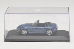 BMW Z3 E36/7 1.8 M Package Albastru Cutie De Înlocuire Minichamps 1:43 80429411714-R1 Metal - imaginea 4 din 5