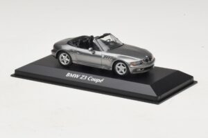 BMW Z3 Gri Metalizat Maxichamps 1:43 940024330 Metal - imaginea 3 din 5