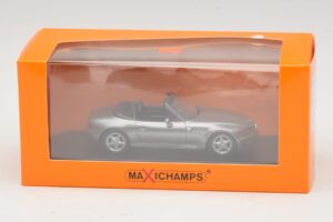 BMW Z3 Gri Metalizat Maxichamps 1:43 940024330 Metal - imaginea 5 din 5