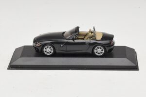 BMW Z4 E85 Negru Metalizat Cutie De Înlocuire Minichamps 1:43 80420144055-R1 Metal