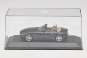 BMW Z4 E85 Negru Metalizat Cutie De Înlocuire Minichamps 1:43 80420144055-R1 Metal - imaginea 4 din 5