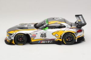 BMW Z4 GT3 #46 M. Palttala / L. Luhr 24 Hours of Spa Winner 2015 Minichamps 1:18 151152346 Metal - imaginea 3 din 6