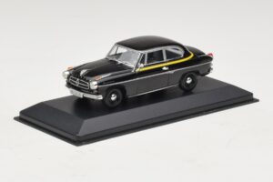 Borgward Isabella Taxi Negru Minichamps 1:43 400096095 Metal - imaginea 2 din 5
