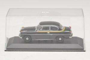 Borgward Isabella Taxi Negru Minichamps 1:43 400096095 Metal - imaginea 4 din 5