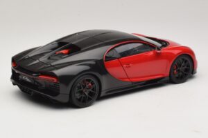 Bugatti Chiron Sport Italian Red & Carbon AUTOart 1:18 70996 Compozit - imaginea 3 din 8